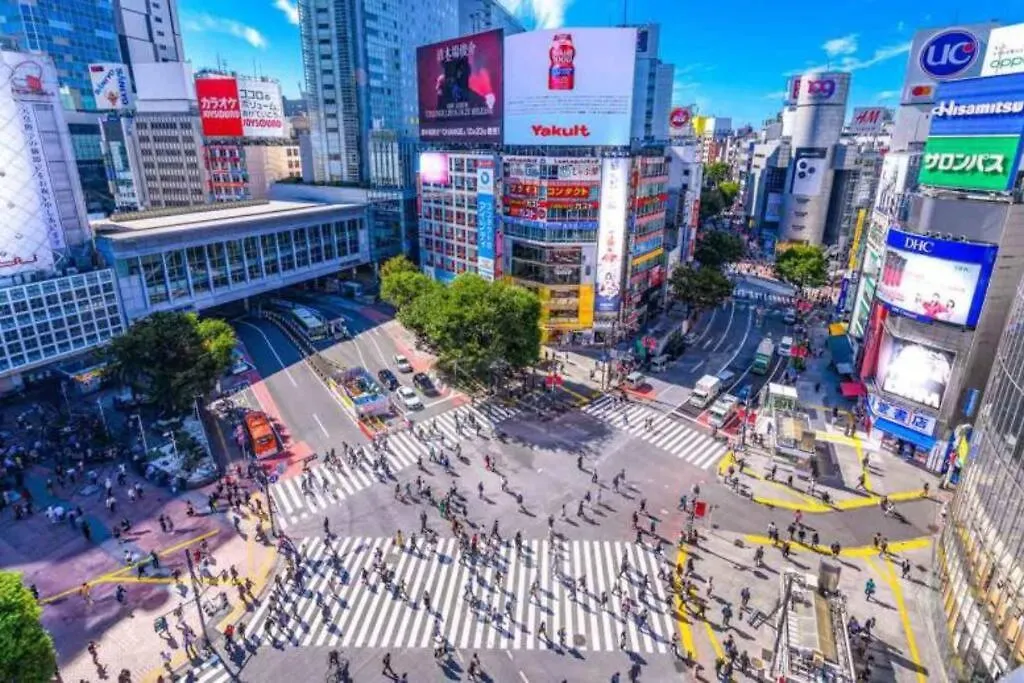 Apartament 渋谷5分のダブルベット2台の40平米東京大学徒歩5分のアパート Tokio Japonia